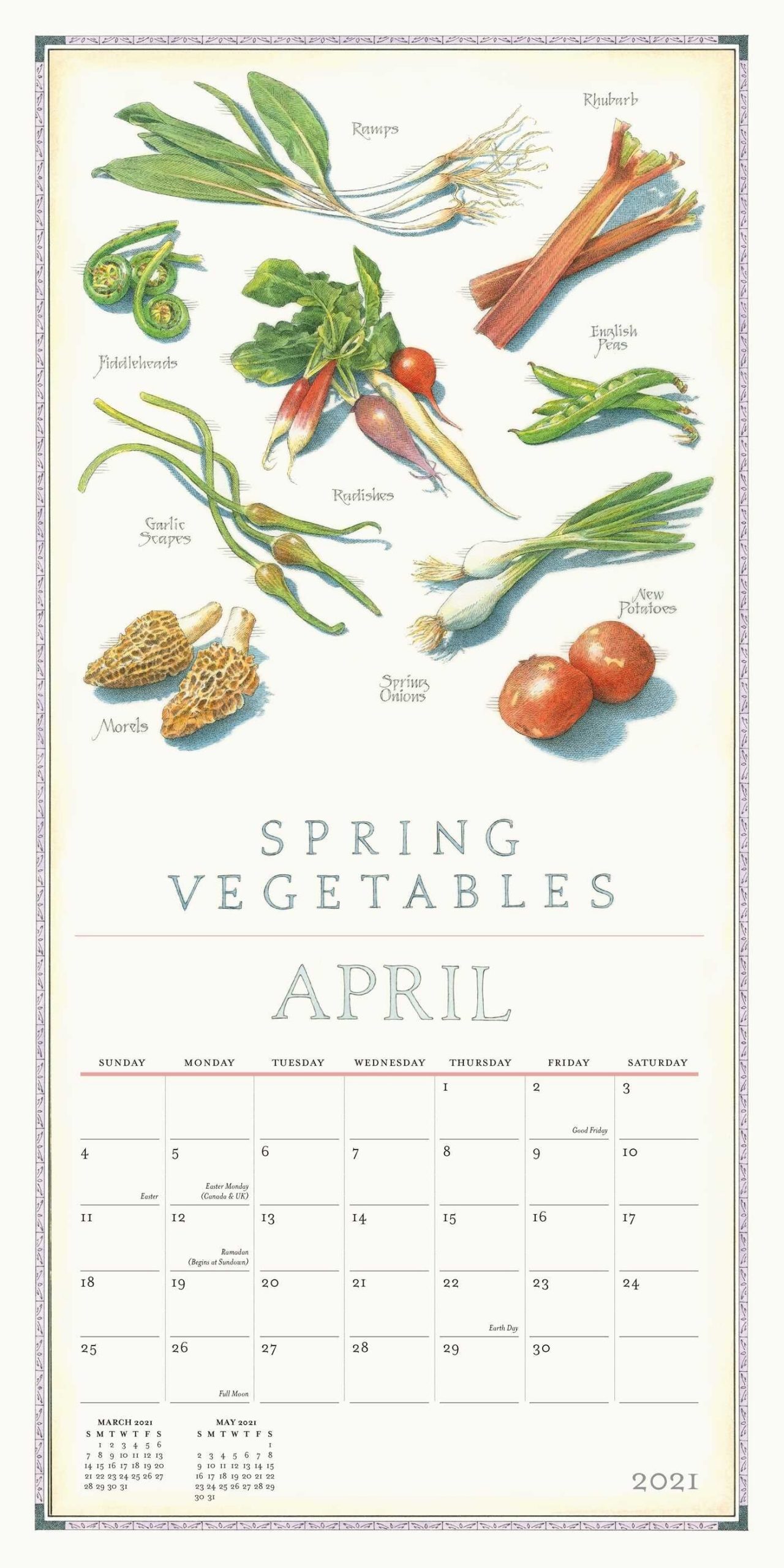 farmer&#039;s market 2021 wall calendar book summary &amp; video