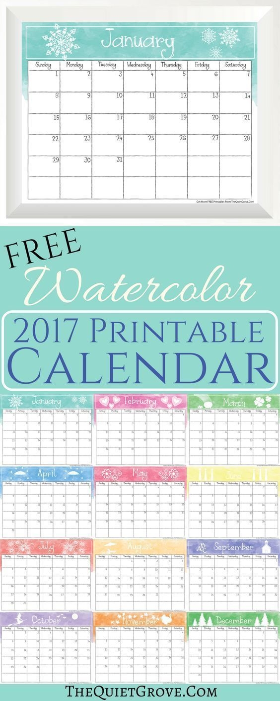 free 2017 printable calendars which you can print out a