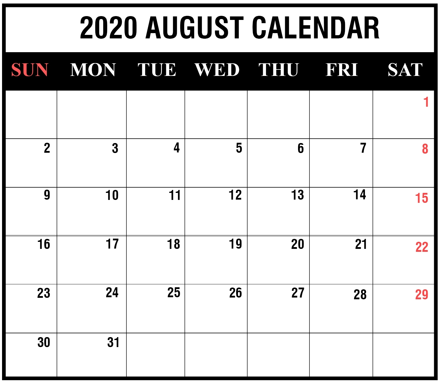 free printable 2020 calendar to i can edit calendar