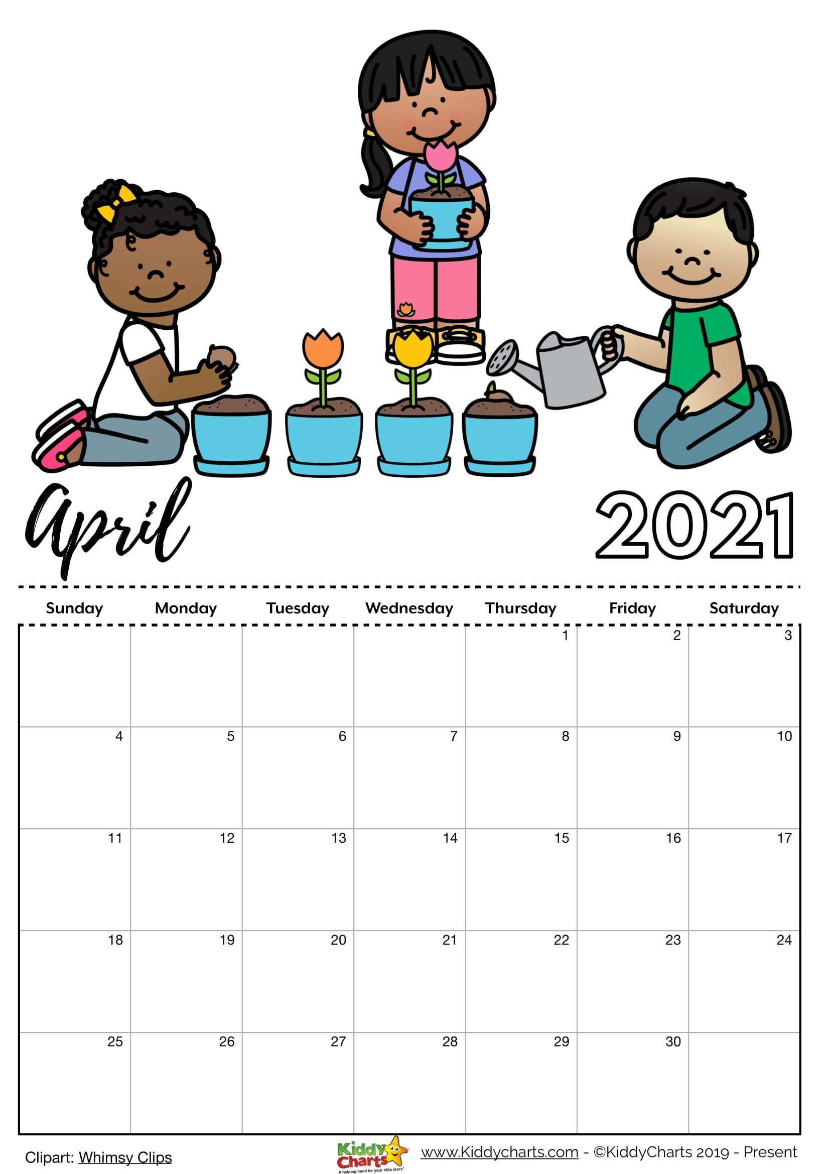 Free Printable 2021 Calendar: Includes Editable Version