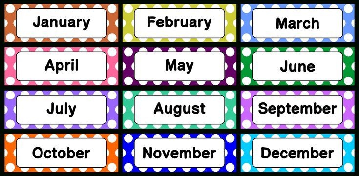 Free Printable Calendar Headers And Numbers In 2021 | Free