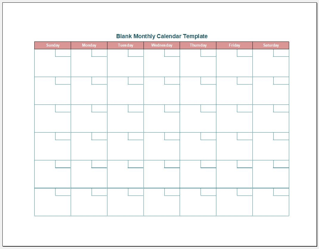 Free Lined Calendar Templates Printable Example Calendar Printable