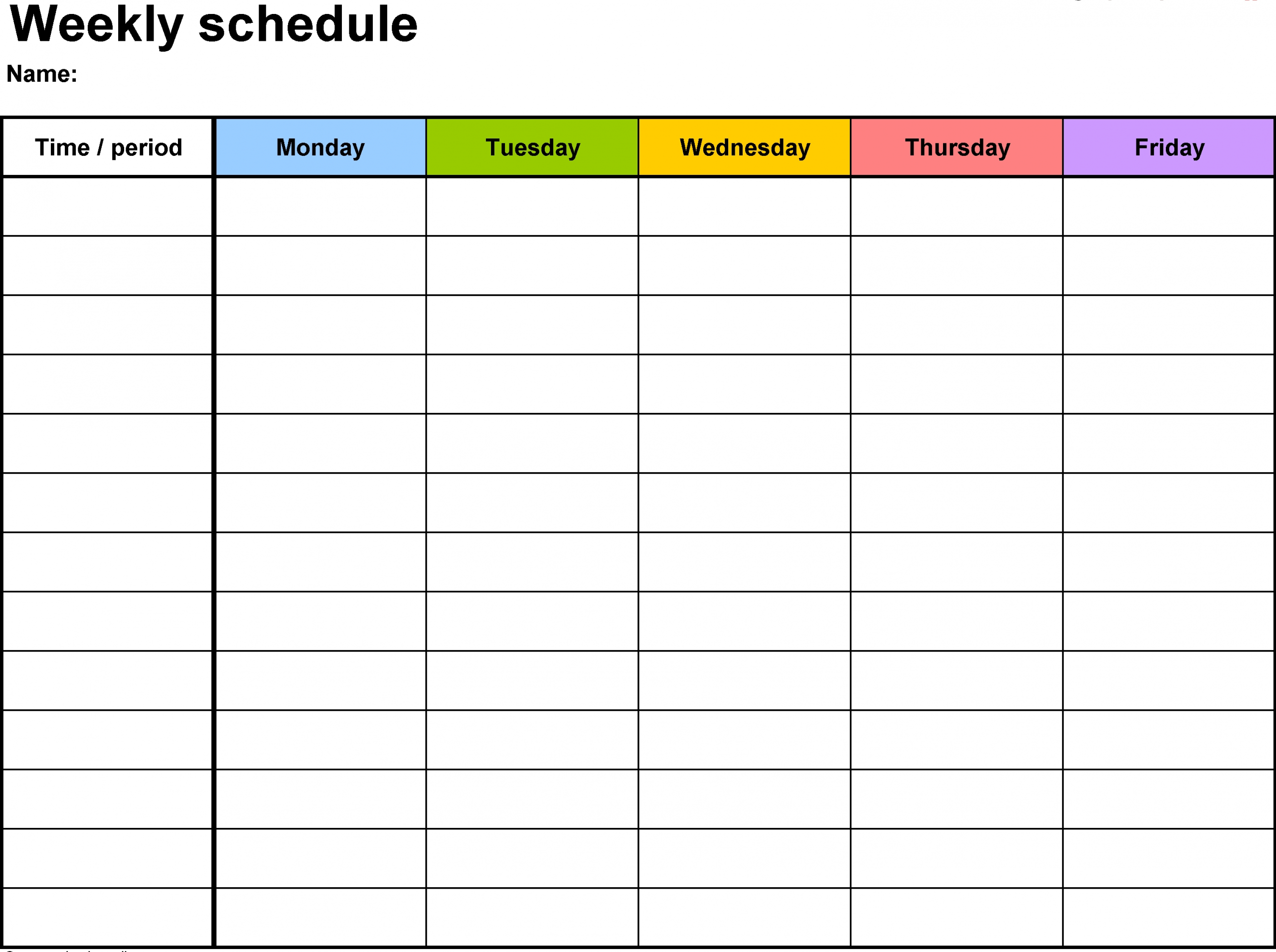 Editable Calendar With Time Slots Example Calendar Printable