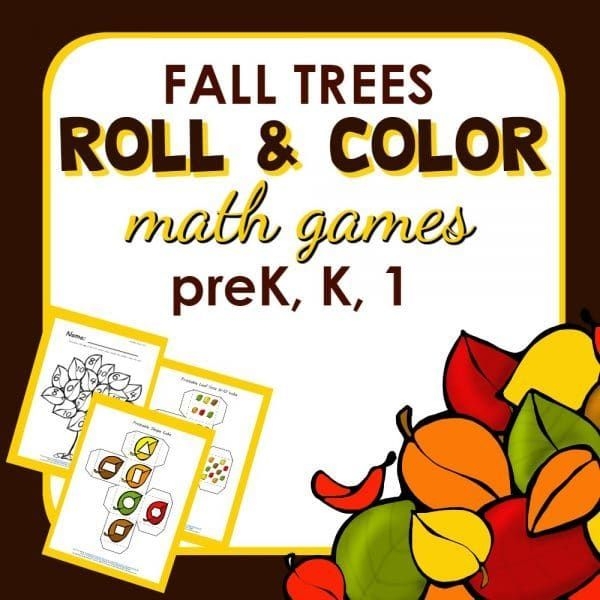 Free Printable Fall Calendar Numbers | Fun A Day!