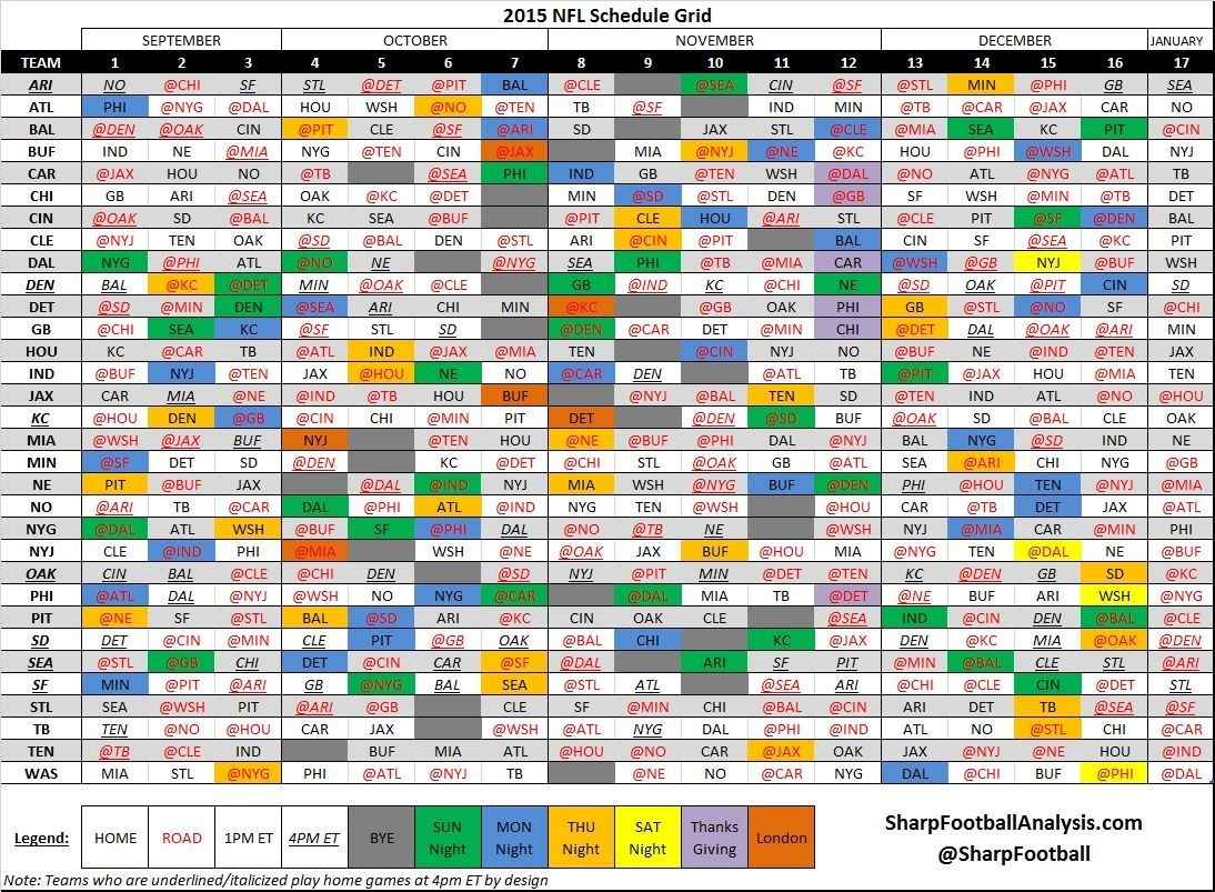 Free Printable Nfl Schedule 2021 2021 | Calendar