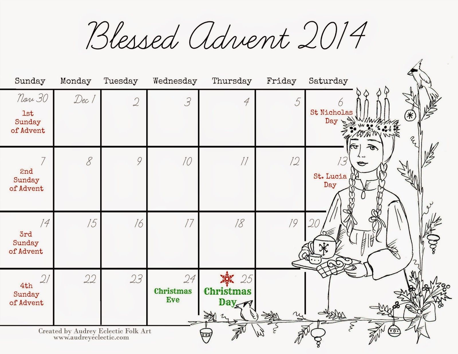 Catholic Advent Calendar Free Printable Example Calendar Printable