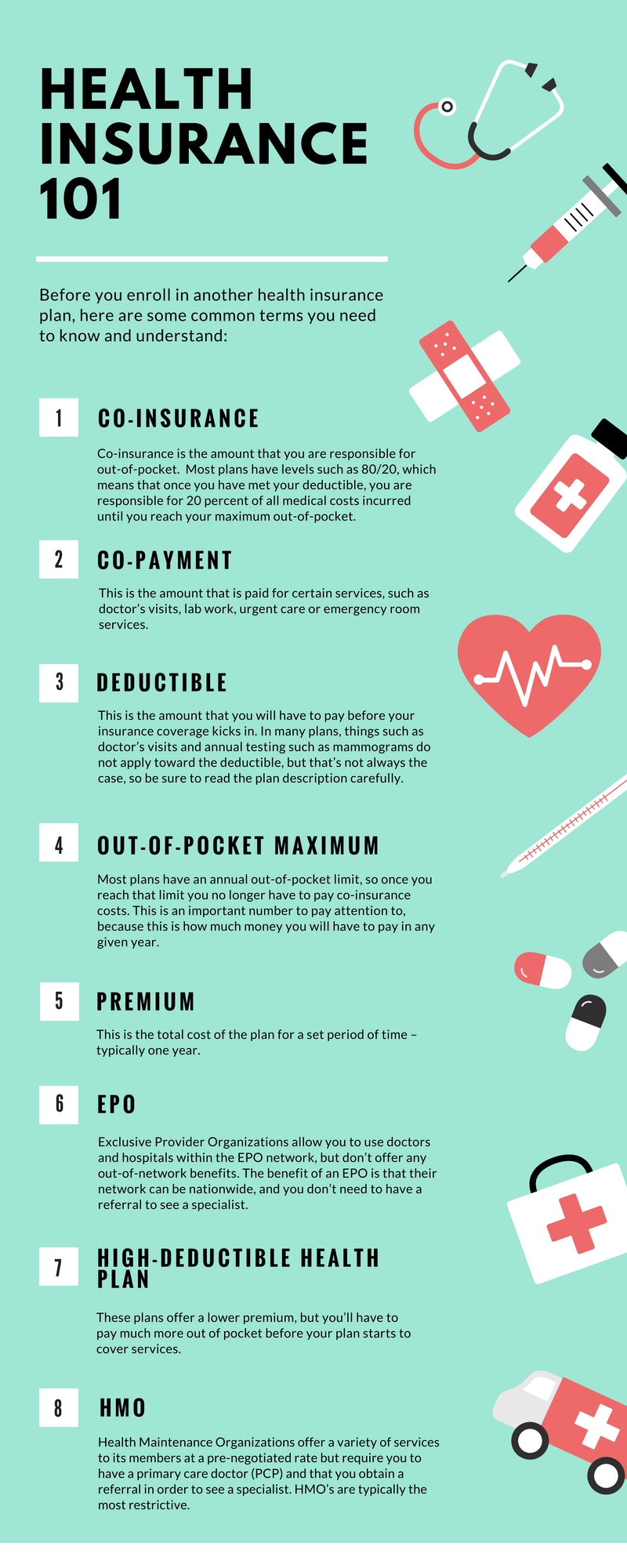 insurance deductible versus out of pocket maximum