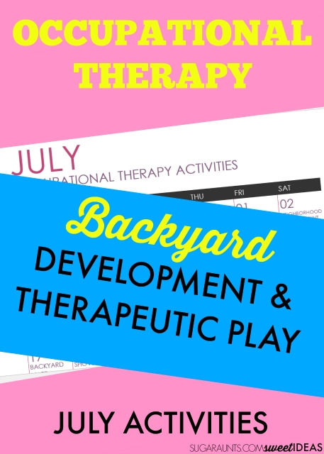 july occupational therapy calendar | the ot toolbox