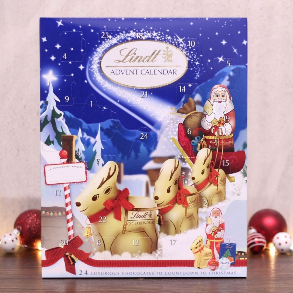 Lindt Advent Calendar Calendar Template 2021