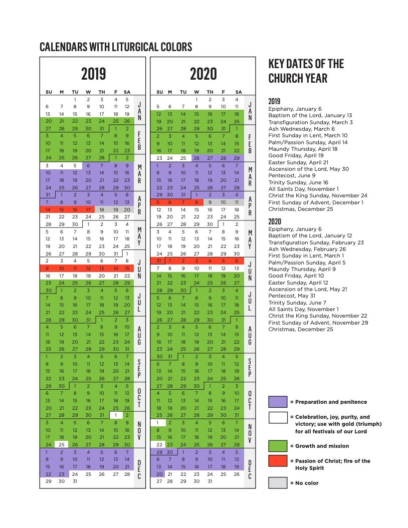 liturgical calendar 2021 | calendar printables free blank