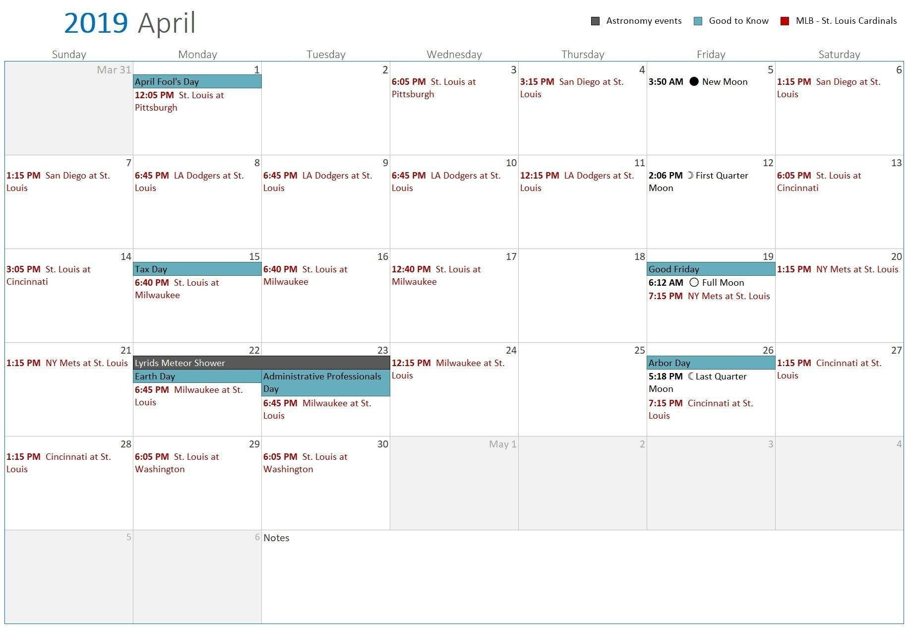 monthly calendar with time slots template example