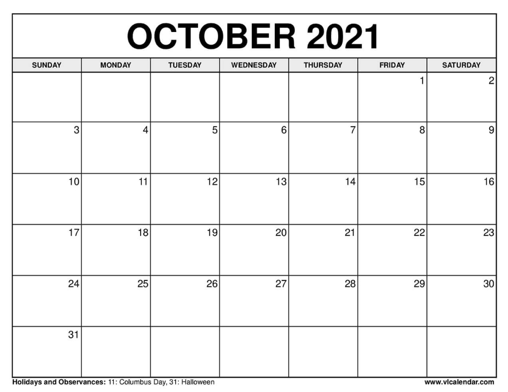 october 2021 calendar | calendar printables, calendar