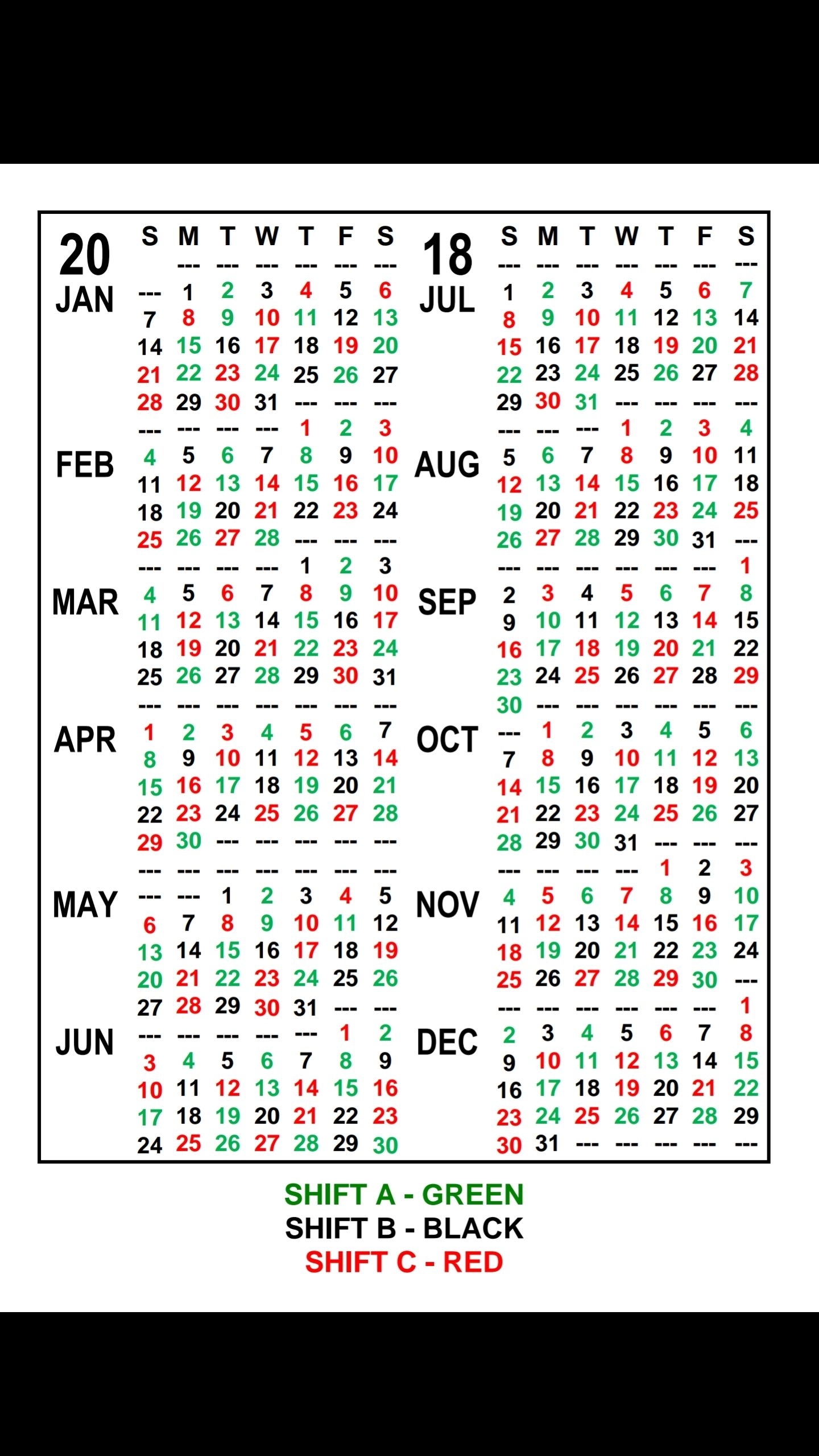 printable 2021 shift calendars for firefighters | calendar
