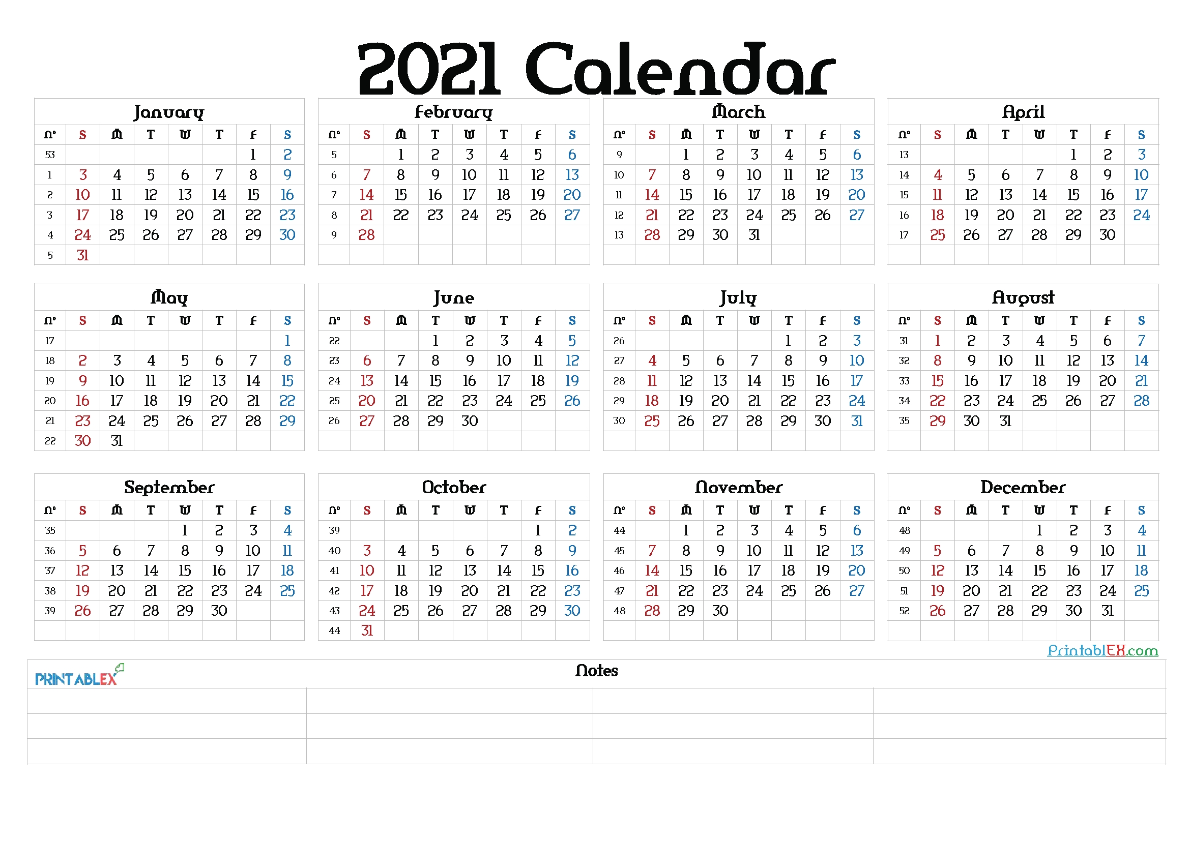 printable 2021 yearly calendar 21ytw76 free printable