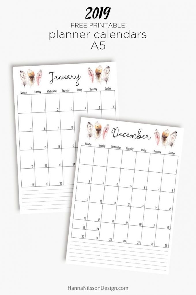 Printable Lined Calendar | Free Resume Templates