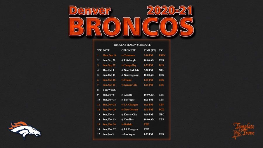 Printable Nfl Schedule 2021 Season | Calendar Printables