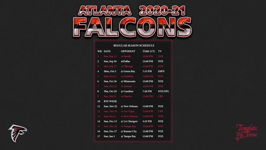 Printable Nfl Schedule 2021 Season | Calendar Template