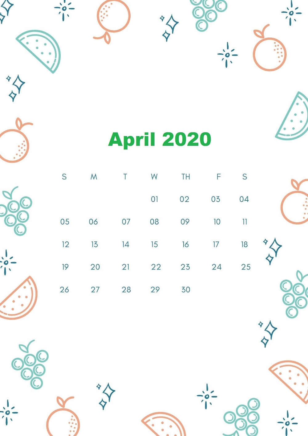Schedule Your Activities | Free Printable Calendar