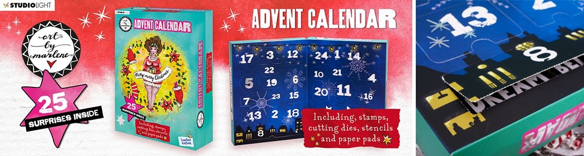 Studio Light Adventskalender 2021 / Advent Calendar Es