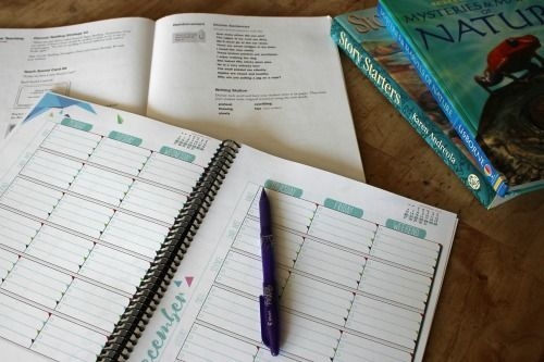 the unlikely homeschool: the brave homeschool planner 2020