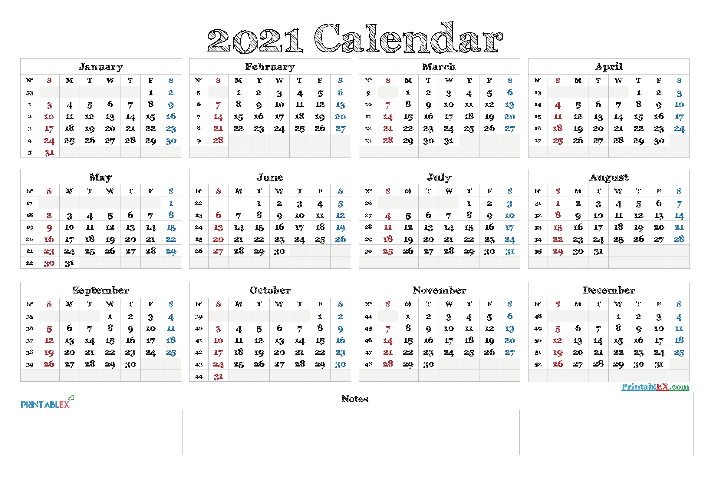 Timeanddate Com Time And Date Calendar 2021 Printable