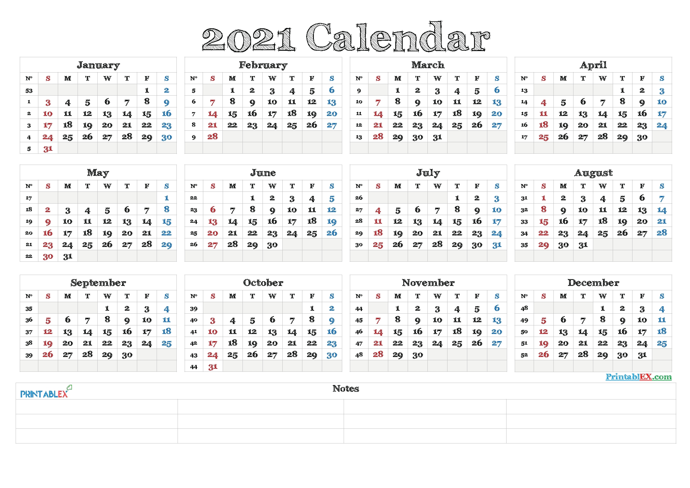 timeanddate com time and date calendar 2021 printable