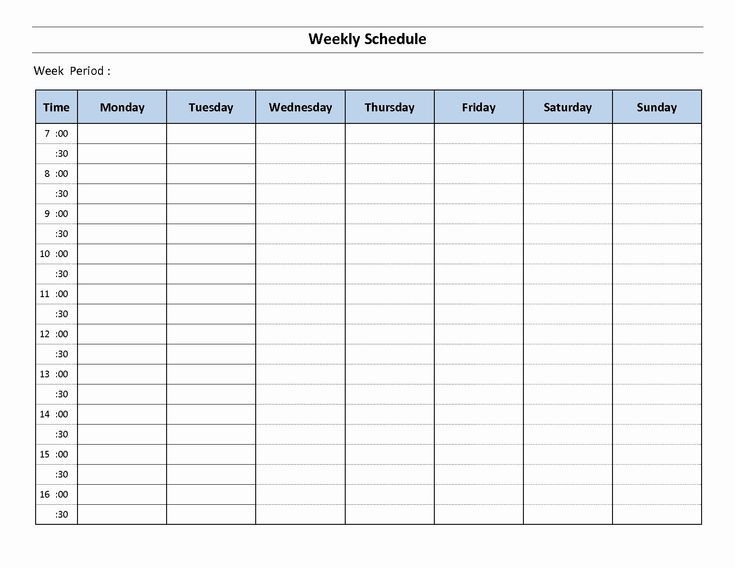 week planner template word elegant 7 day weekly planner