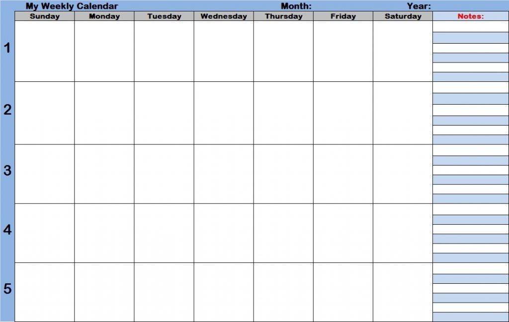 weekly calendar with time slots calendar printable week