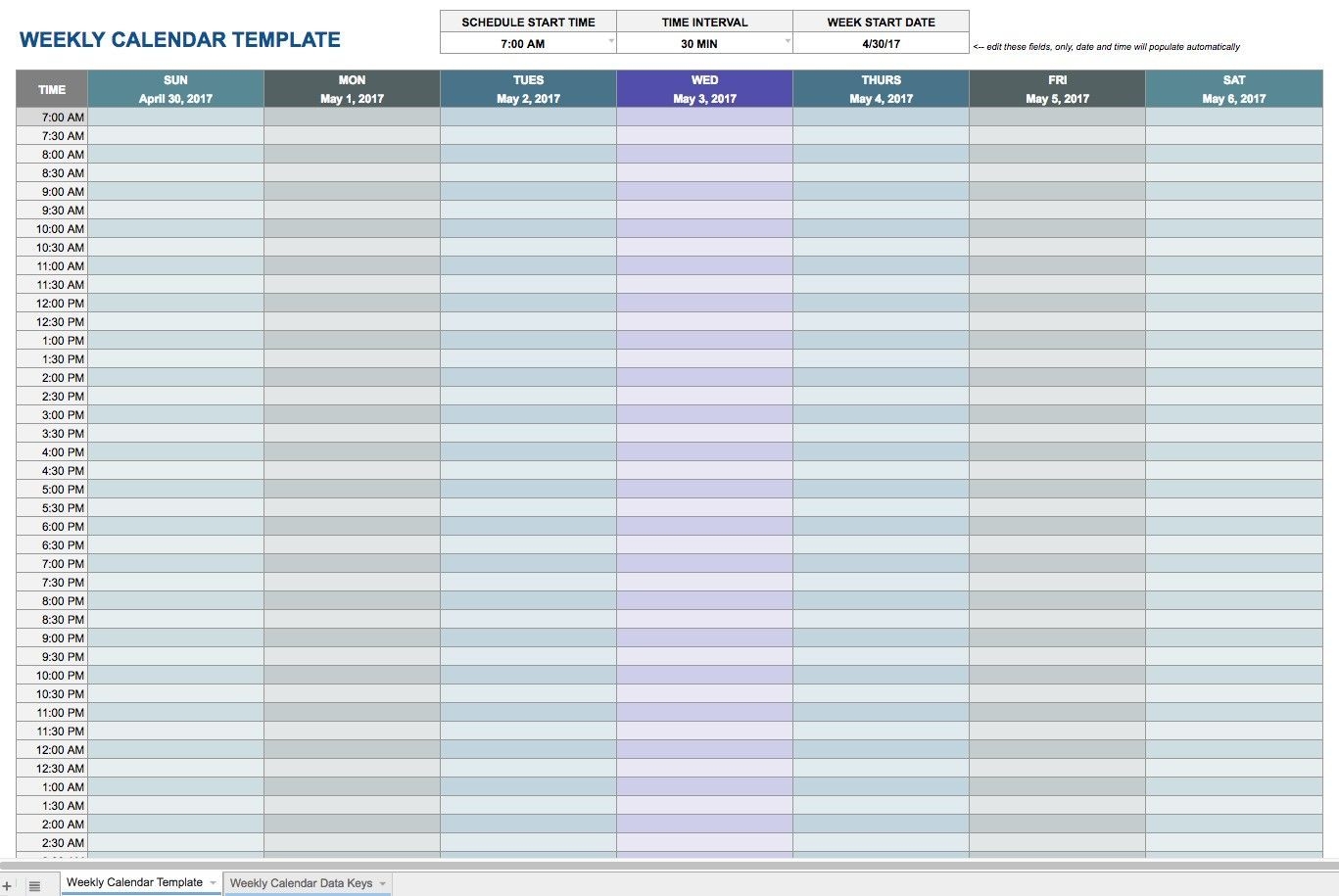 weekly schedule template google docs the 3 reasons