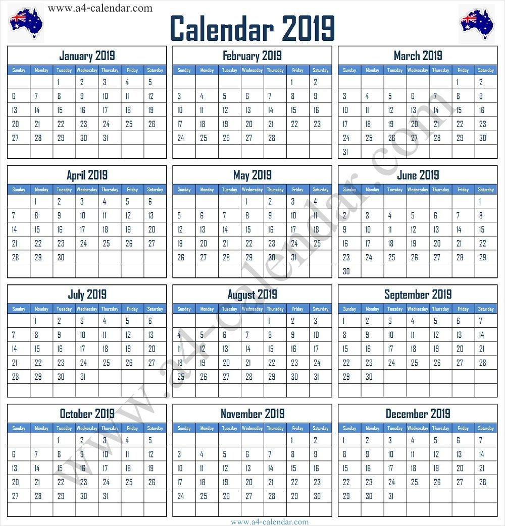 20 2022 Calendar Australia Free Download Printable