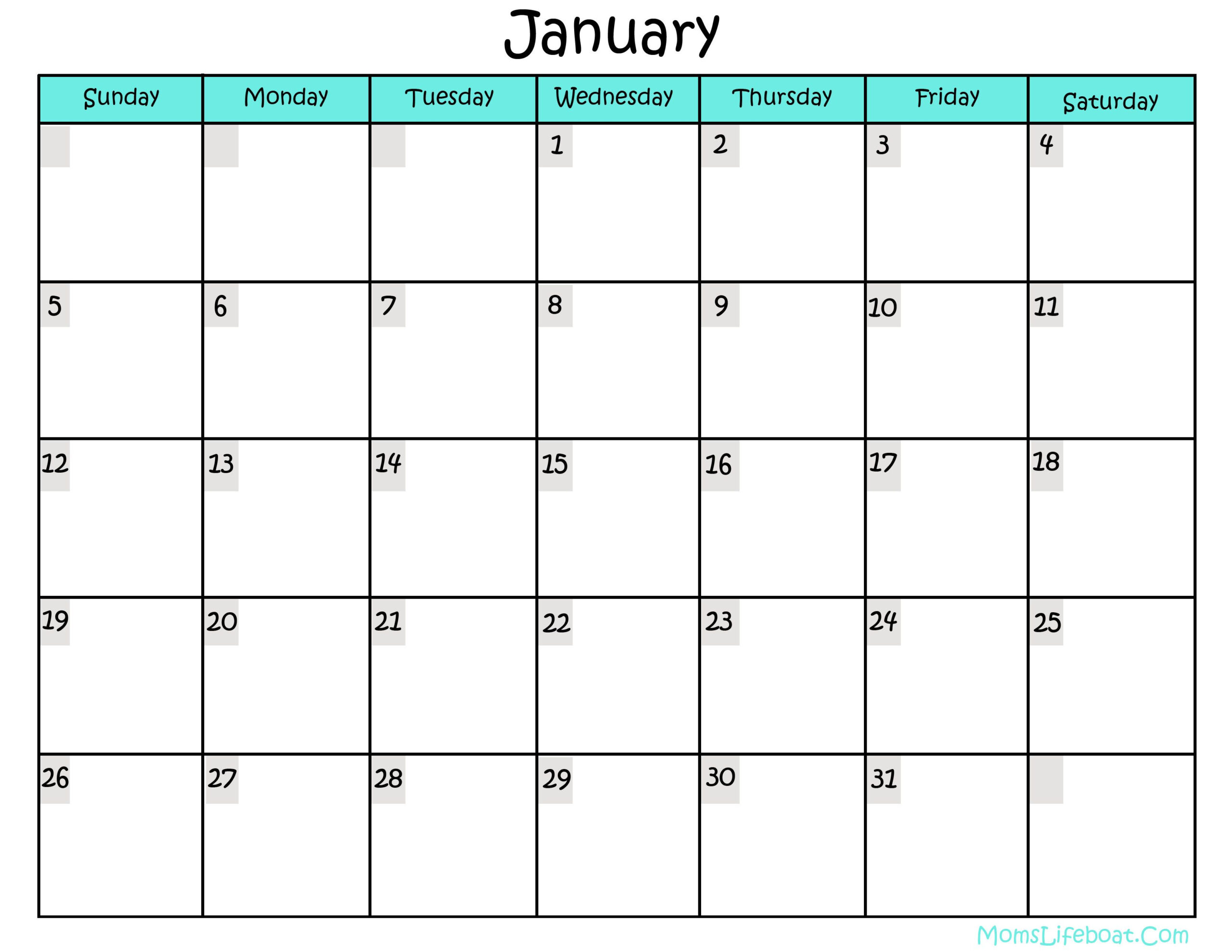 2014 Calendar Free Printable