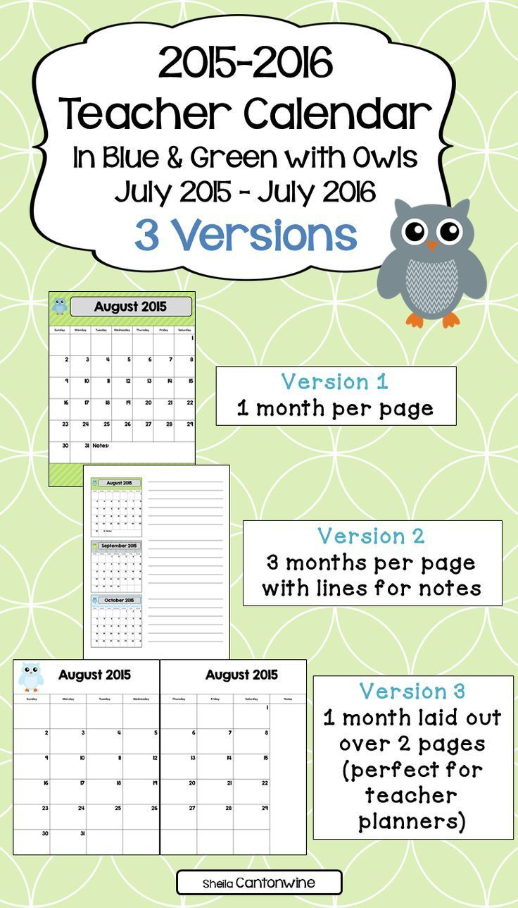 2021 2022 Editable Blue And Green Calendar And Planner