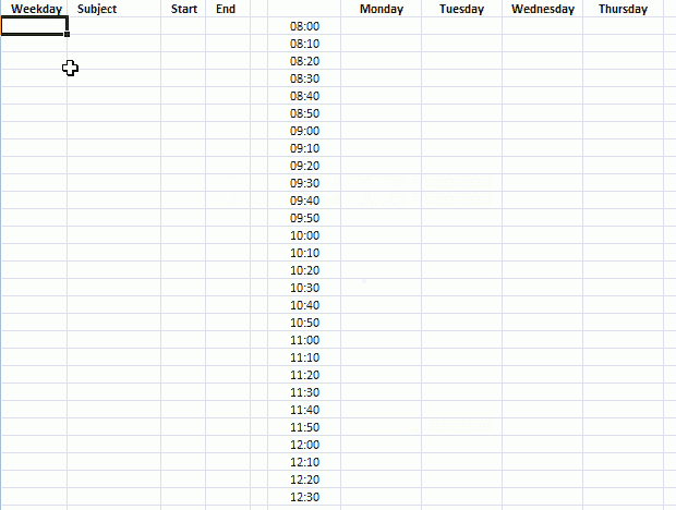 3 minute schedule template why 3 minute schedule template