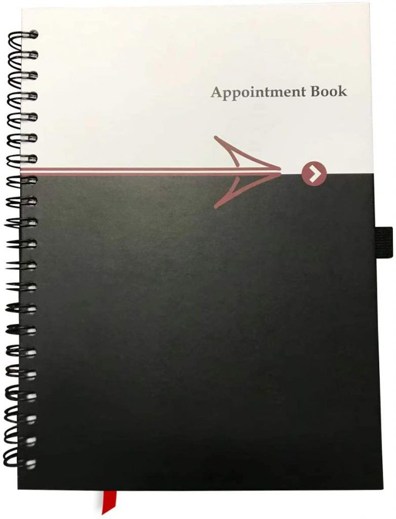 4 Column Undated Appointment Book & Planner, 15 Minute