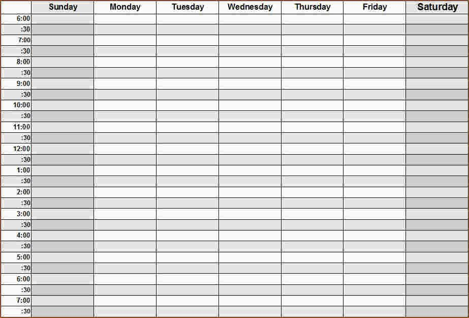 4 Week Calendar Template Excel Seven Reasons Why You