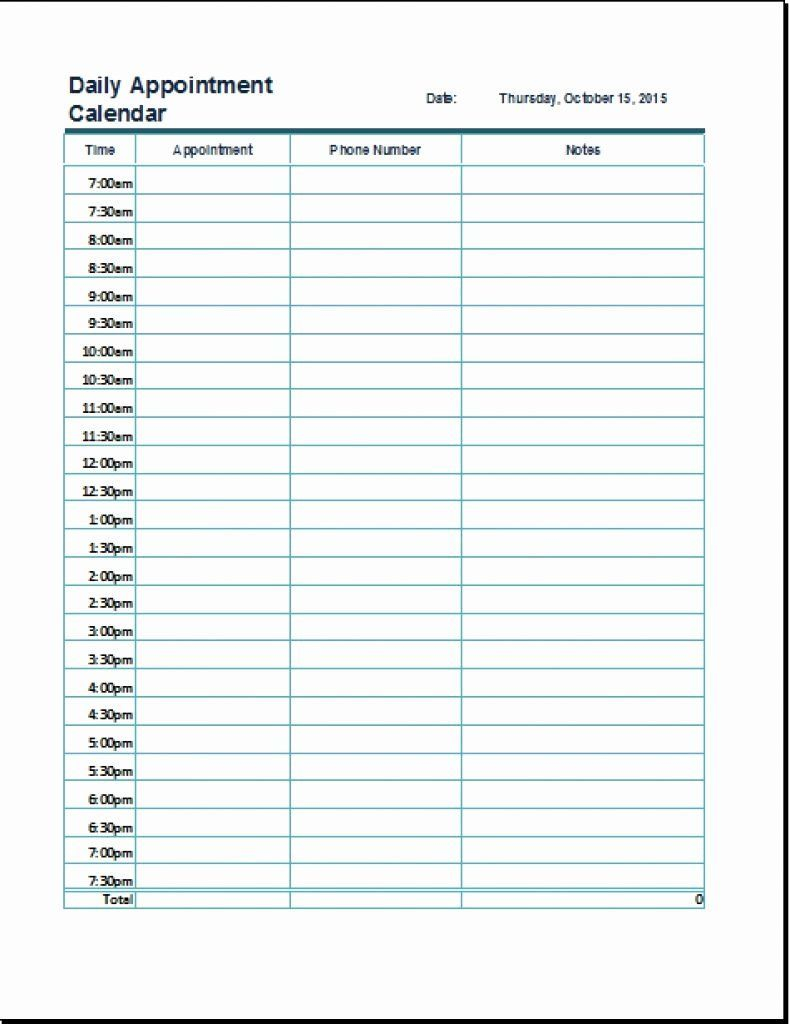 40 daily schedule template printable in 2020 (with images