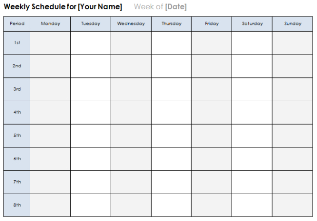 5 day calendar template word the ten secrets you will