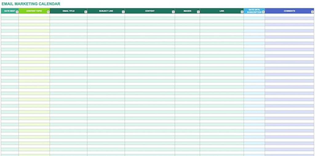 52 Week Calendar Template Excel Addictionary