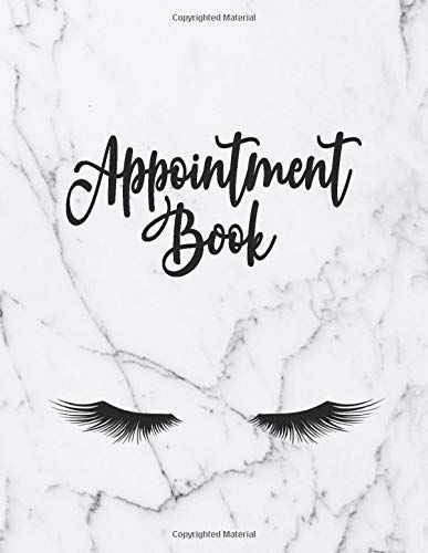 Appointment Book: Daily And Hourly Schedule Notebook With