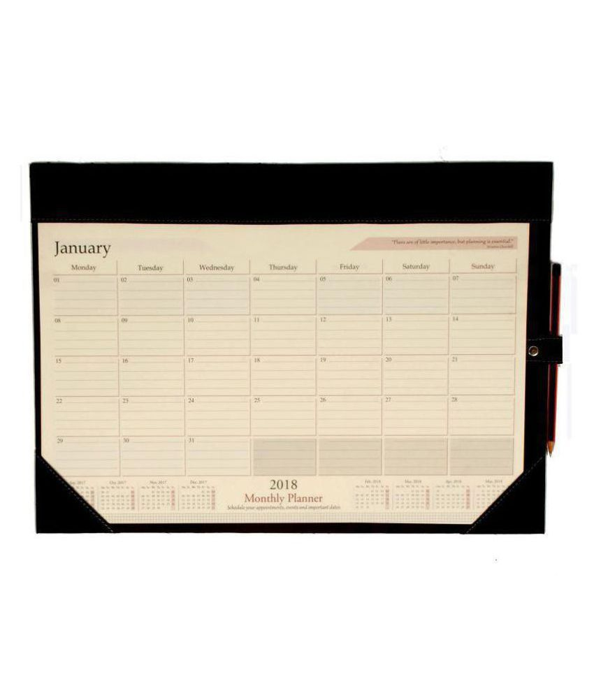 at a glance monthly desk pad calendar, 19&quot; x 13&quot;inch