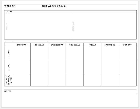 at a glance weekly calendar schedule plannerto do