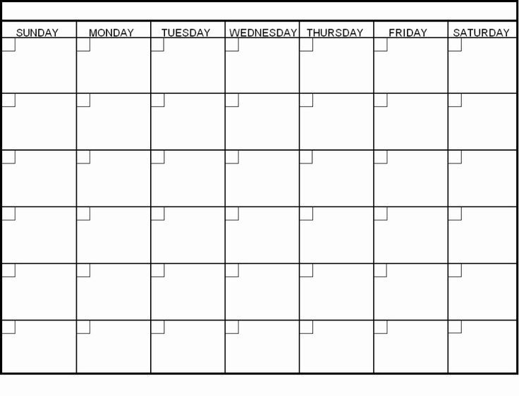 Blank Calendar Pdf Printable Blank Calendar Template Pdf