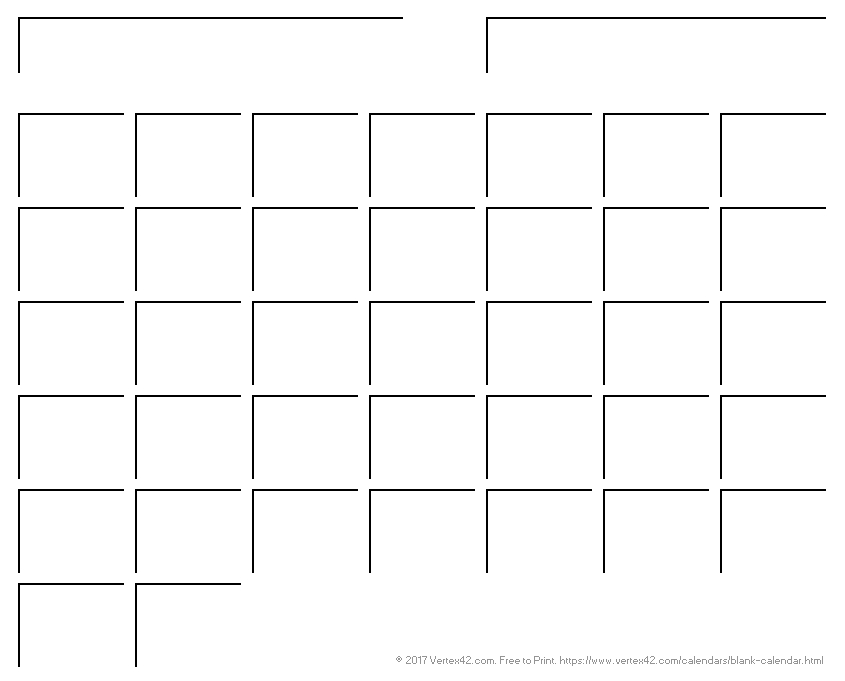 Free Printable Calendar With Large Squares Example Calendar Printable