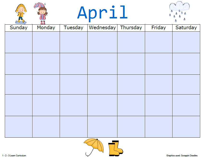 Blank Calendar Template Sheets Added To 1 2 3 Learn