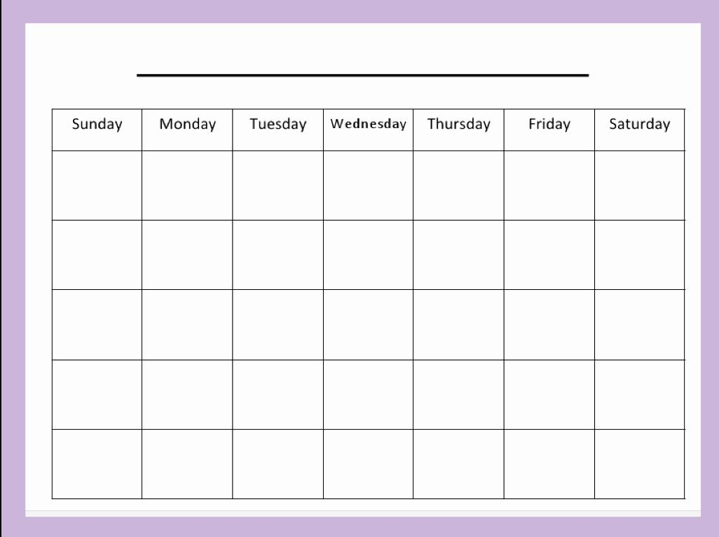 Blank Weekly Schedule Template Awesome The Connected