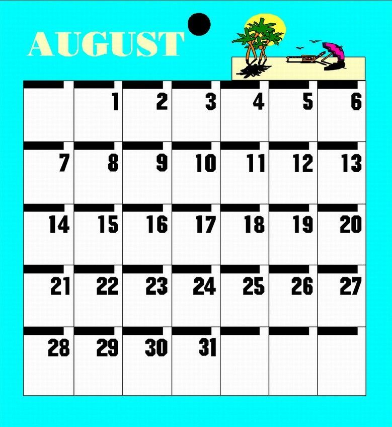 Calendar Template For Kindergarten 4 | Calendar Template