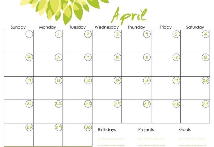 Calendars I Can Fill Out Photo | Free Printable Calendar