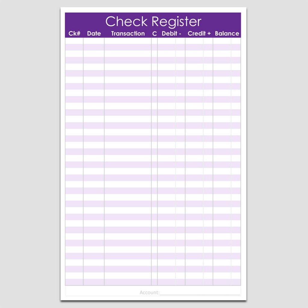 checkbook register 5 1/2&quot; x 8 1/2&quot; | legacy templates