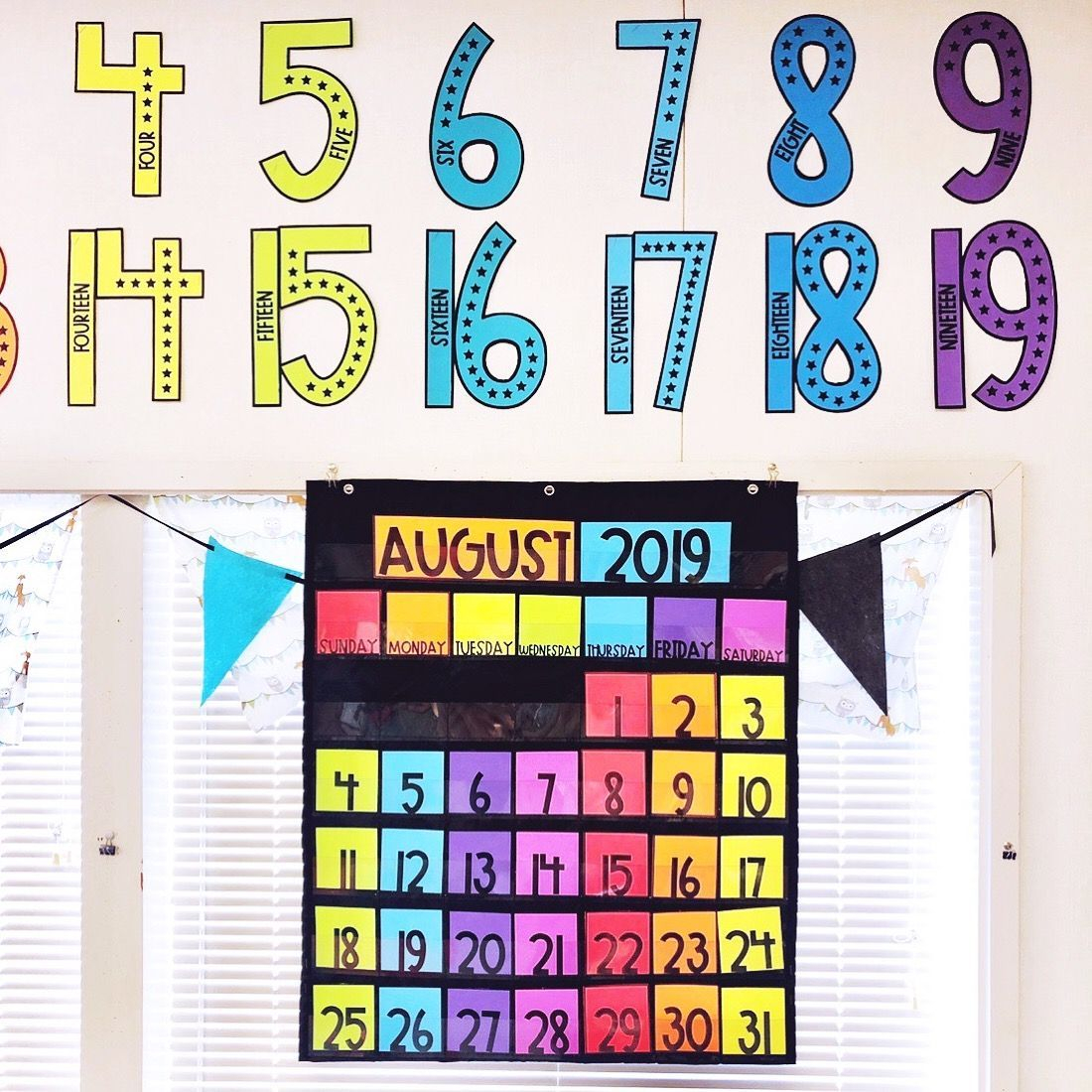 Classroom Calendar And Numbers | Classroom Calendar