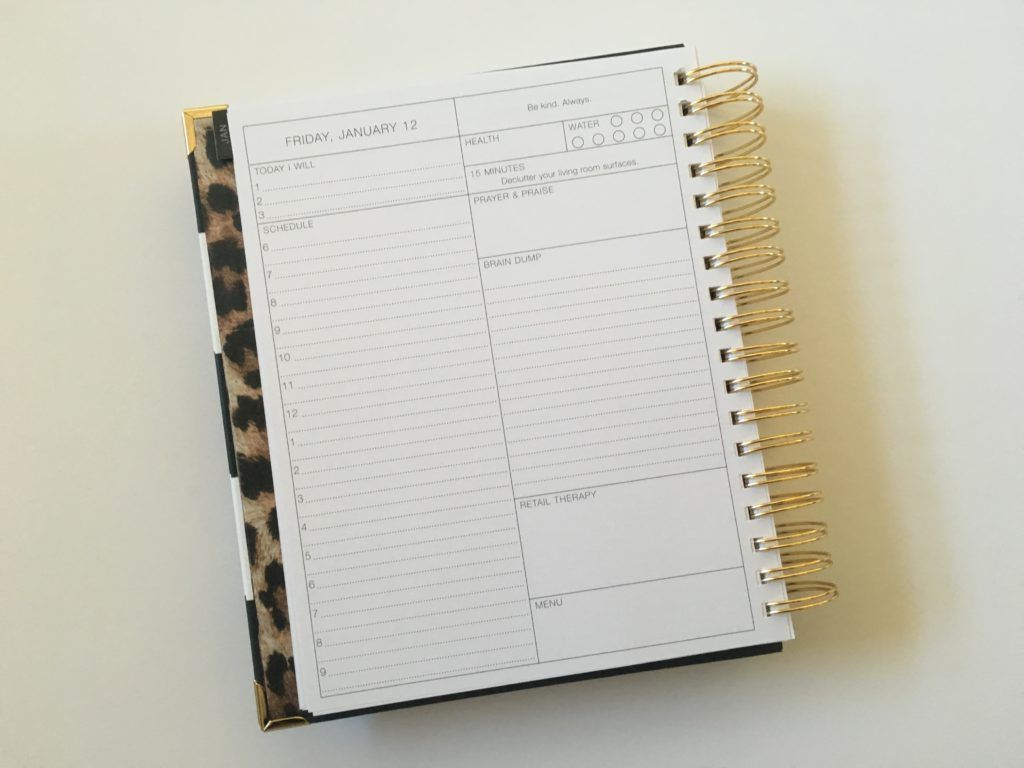 corie clark purposeful planner review daily version